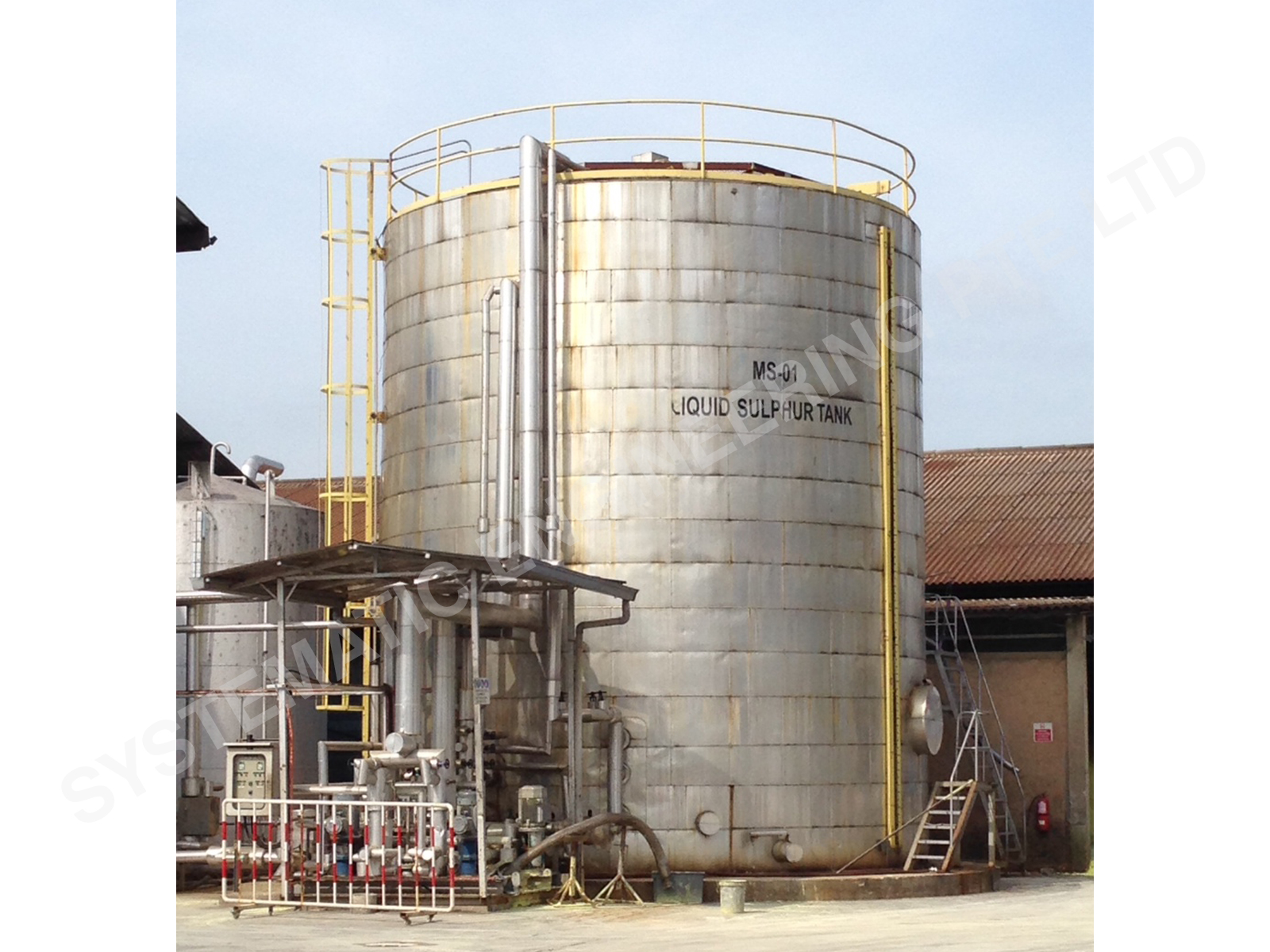 300MT Sulphur Storage Tank